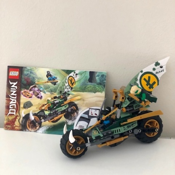 LEGO Ninjago Lloyd's Jungle Chopper Bike (71745), Retired, Like New, Full Set - Picture 1 of 3